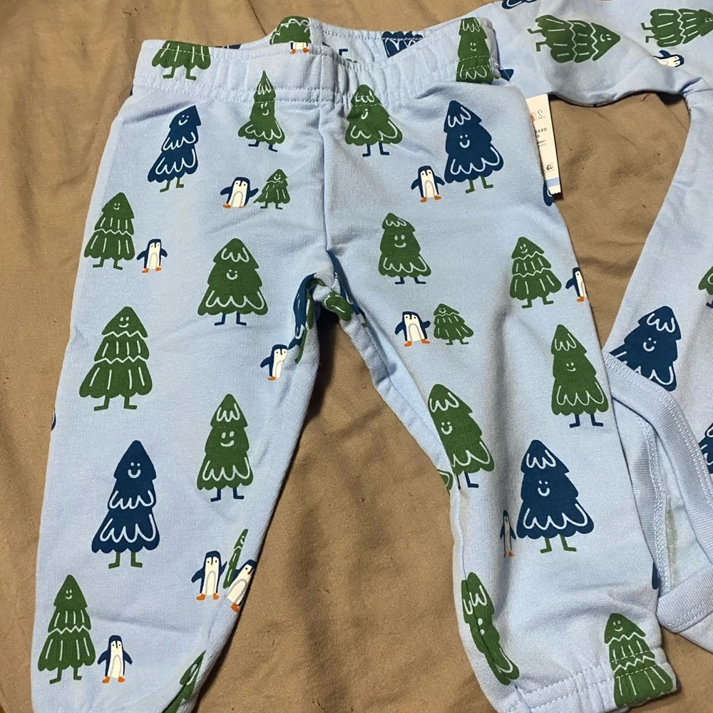Garanimals‎ Blue and Green Tree Pattern Set